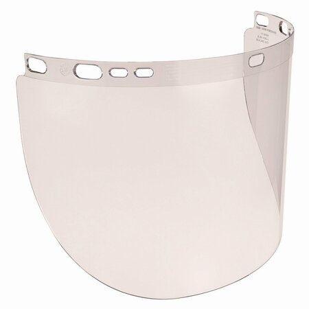ERGODYNE Skullerz 8998 Anti-Scratch/Anti-Fog Face Shield Replacement for Full Brim Hard Hat, Clear Lens 60251